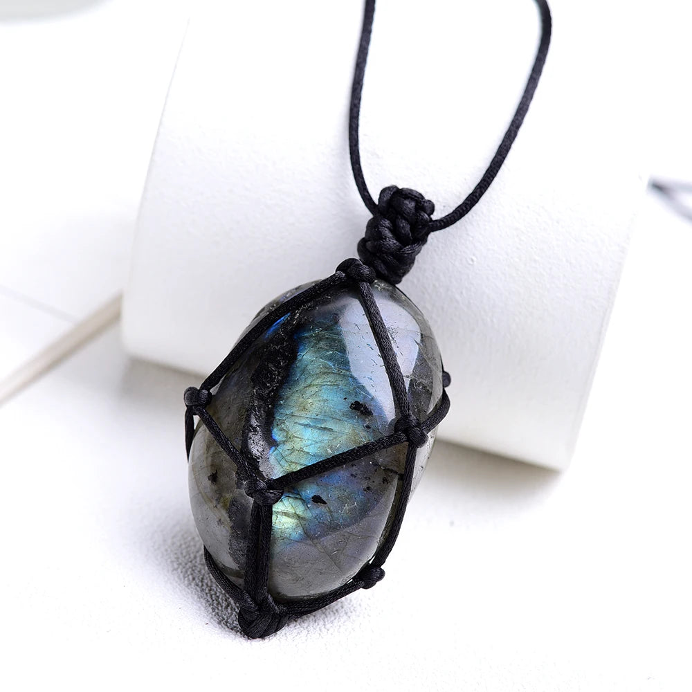 Natural Labradorite Necklace