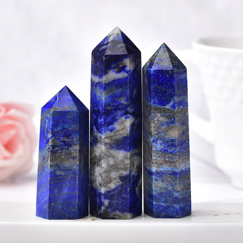 Natural Lapis Lazuli Tower