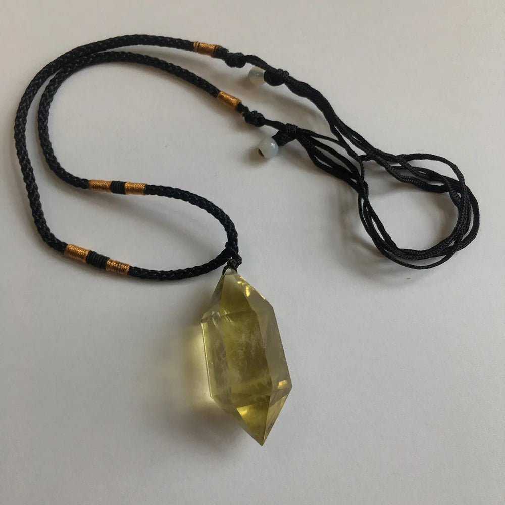 Natural Citrine DT Necklace