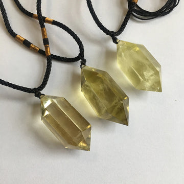 Natural Citrine DT Necklace