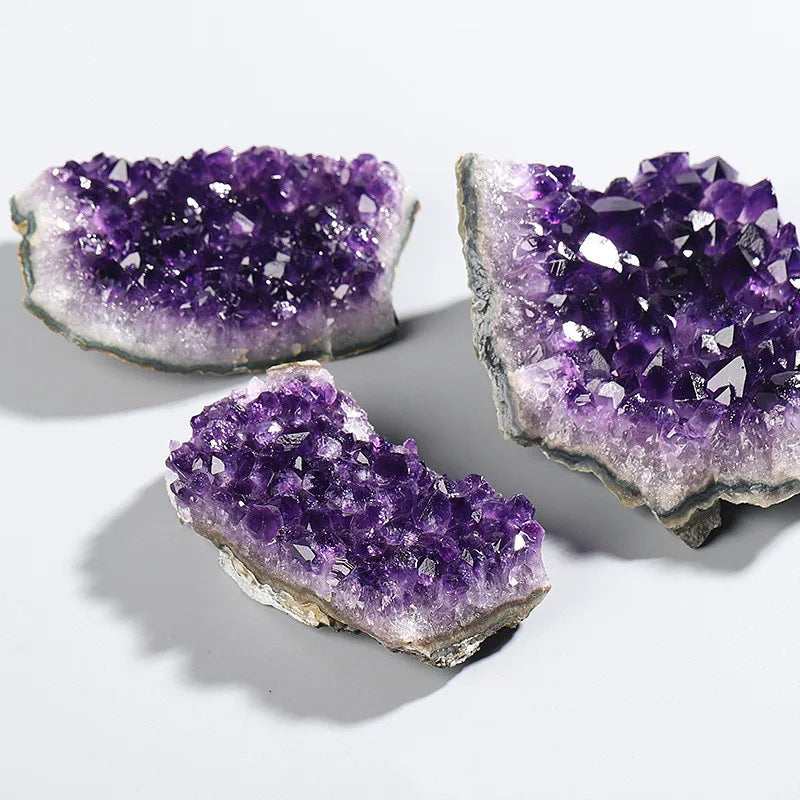 Natural Amethyst Druzy Geode