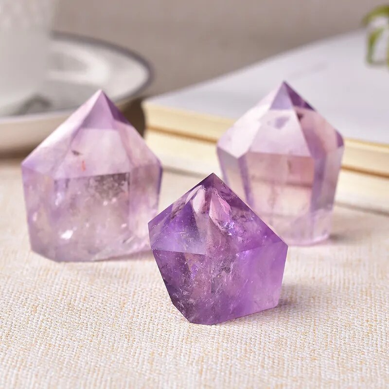 Natural Amethyst Point Wand