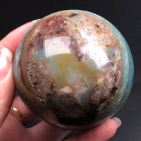 Natural Caribbean Calcite Sphere