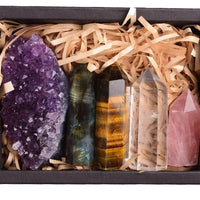 Natural Crystal Healing Box