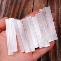 10pcs Natural Selenite Stick