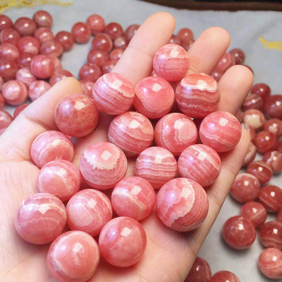 Rhodochrosite Sphere