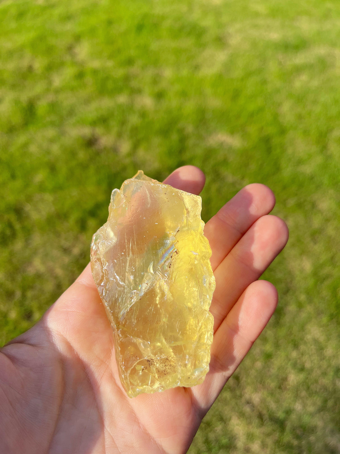 Raw Citrine Stone