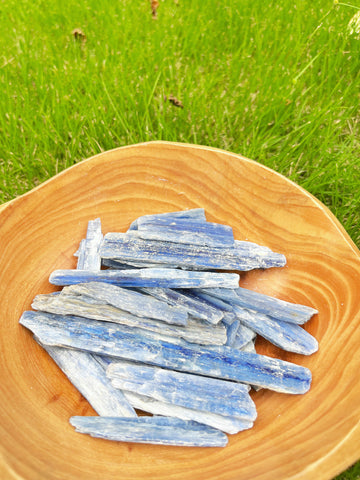 Blue Kyanite Rough Piece Blue Crystal Natural Raw Rough