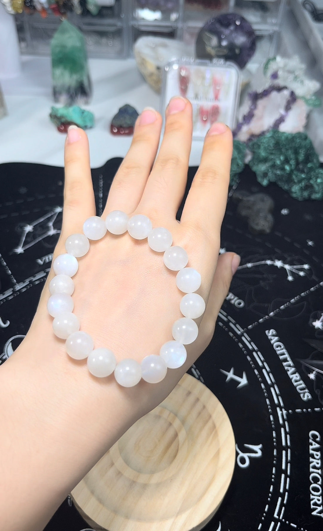 Moonstone Customize Healing Crystal Bracelet