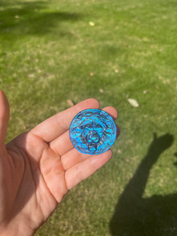 Labradorite Lion Carving Pendant