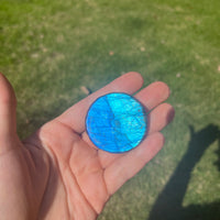 Labradorite Lion Carving Pendant