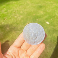 Agate Lion Carving Pendant