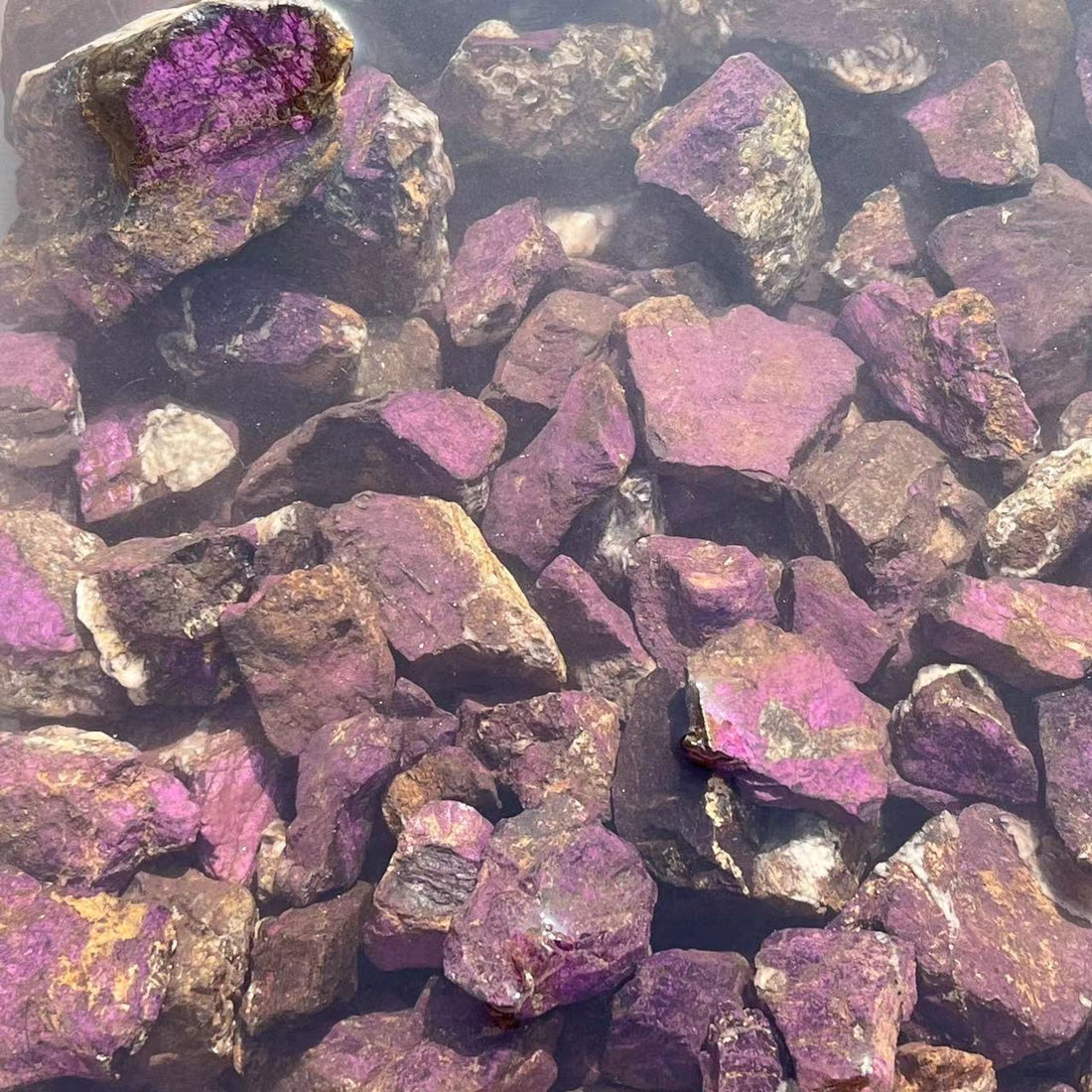 Purpurite Raw Stone Natural Unpolished Crystal Stone