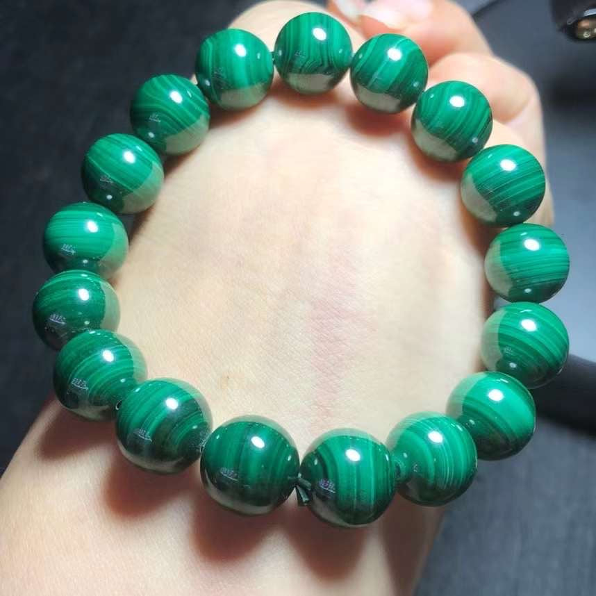 Genuine Malachite Bracelet Bead