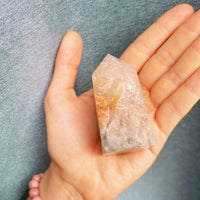 Thousand Layer Lodolite Quartz Points