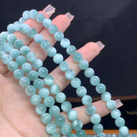 Green Larimar Bead Bracelet