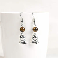 Halloween Gemstone Earrings