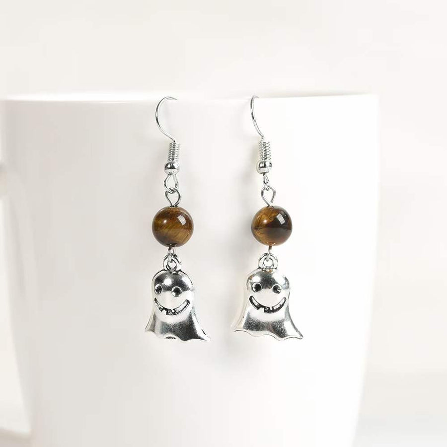 Halloween Gemstone Earrings