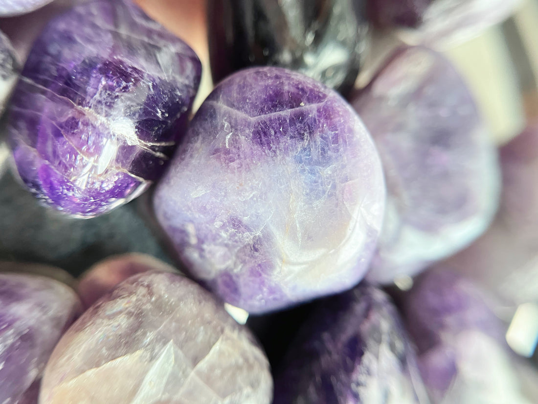 Dream Amethyst Tumbled Stones