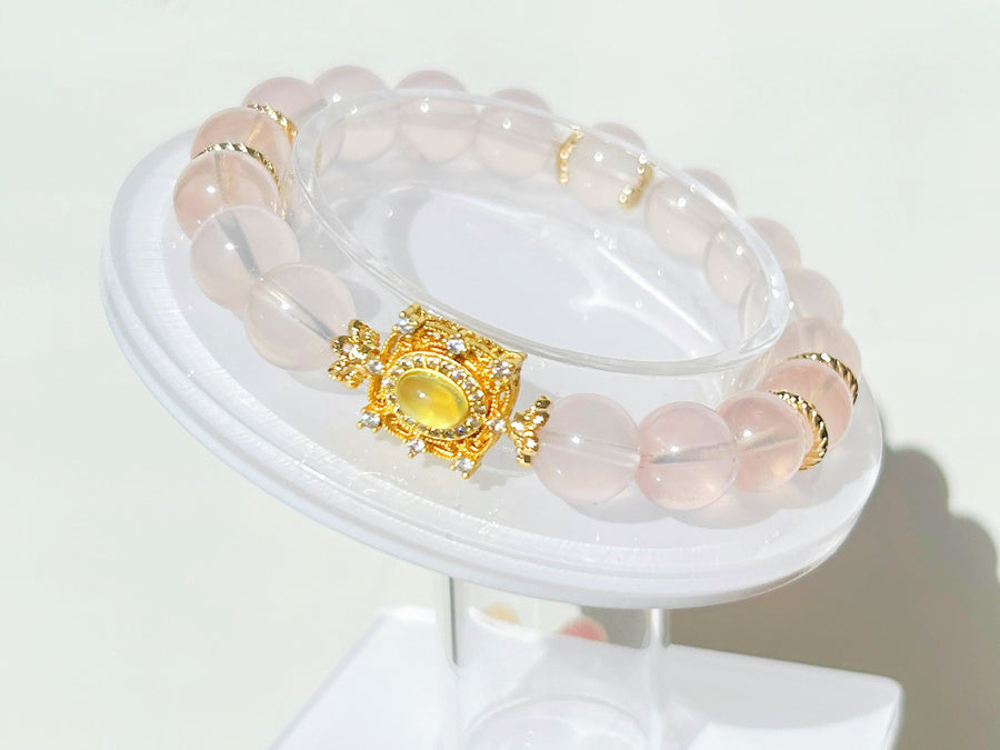 Mozambique Rose Quartz Bracelet