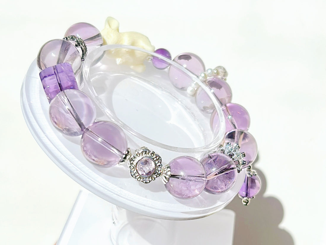 Handmade Bolivia Amethyst Bracelet