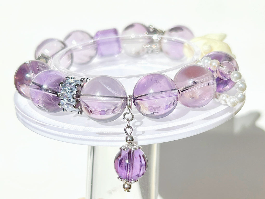 Handmade Bolivia Amethyst Bracelet