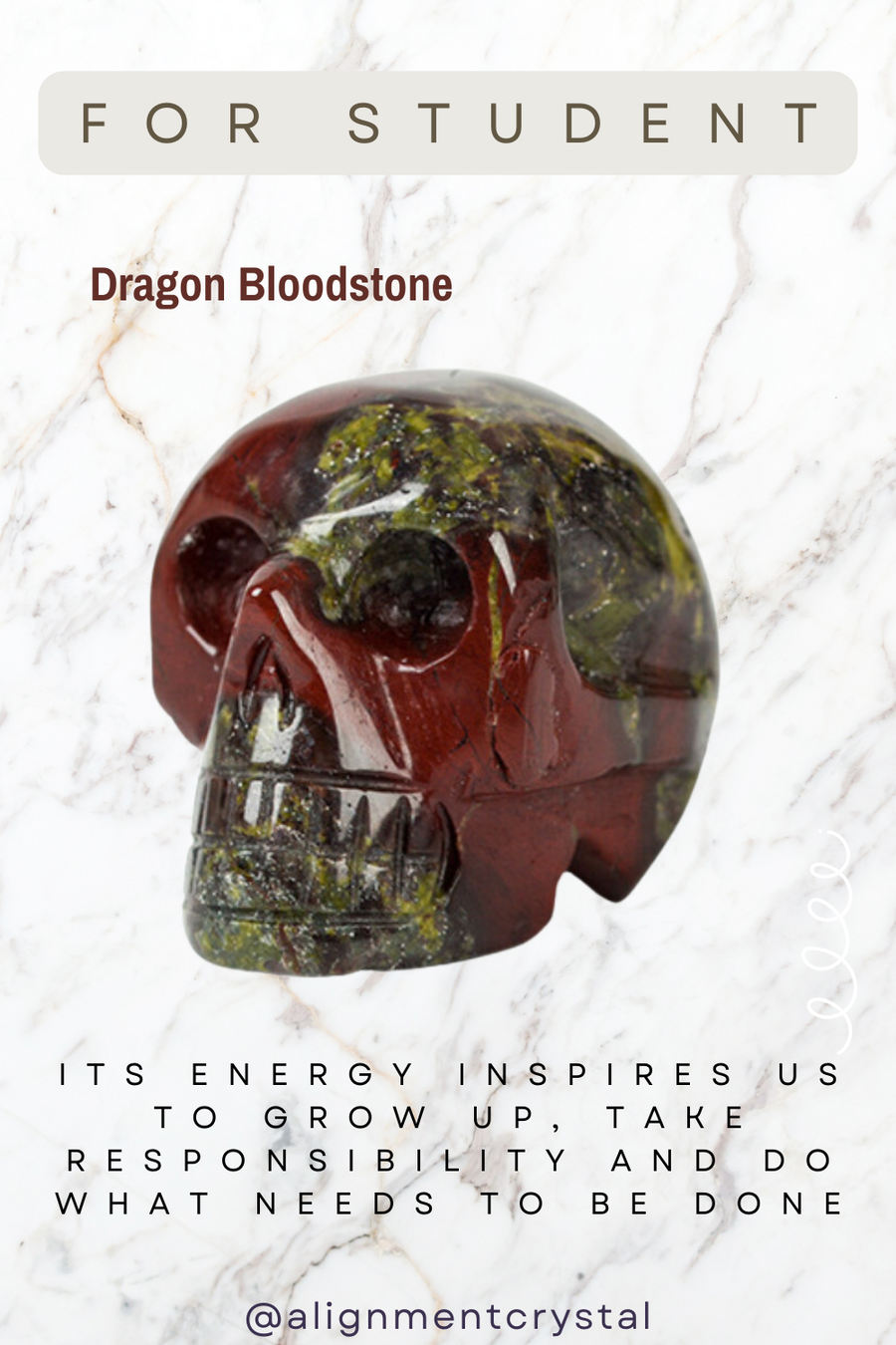 Dragon Blood Jasper Skull Natural Crystal Carving