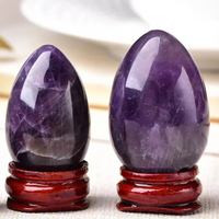 Natural Crystal Egg Carving