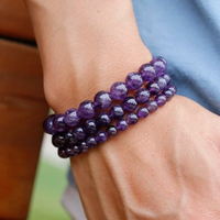 Natural Amethyst Bracelet