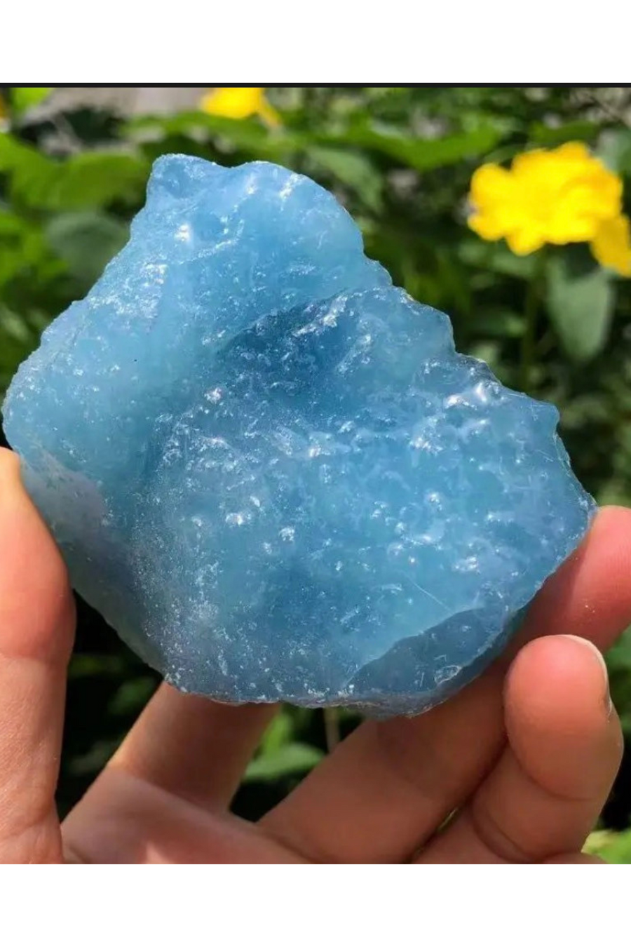 Natural Aquamarine Raw Rough Stone