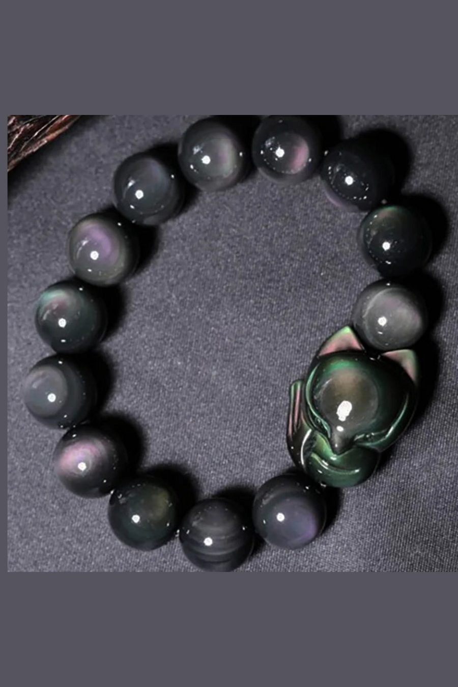 Rainbow Obsidian Bracelet