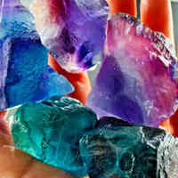 100g Bulk Natural Raw Rainbow Fluorite