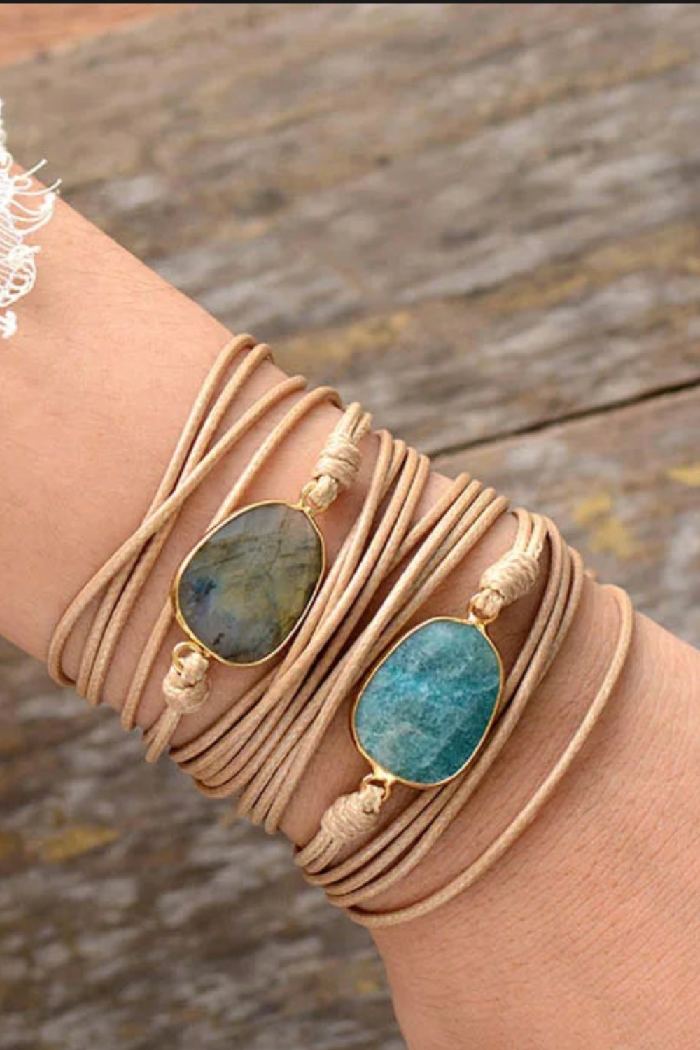 Boho Best Friend Natural Stone Bracelet