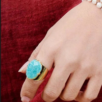 High Quality Amazonite Ring