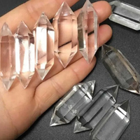 Natural Clear Quartz Double Point