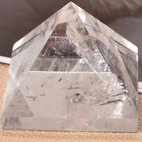 Natural Clear Quartz Pyramid