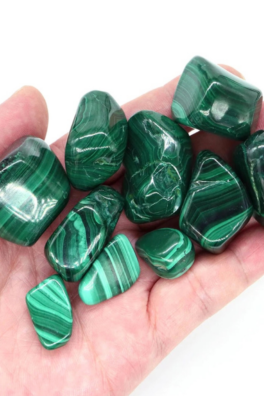 Natural Malachite Tumble