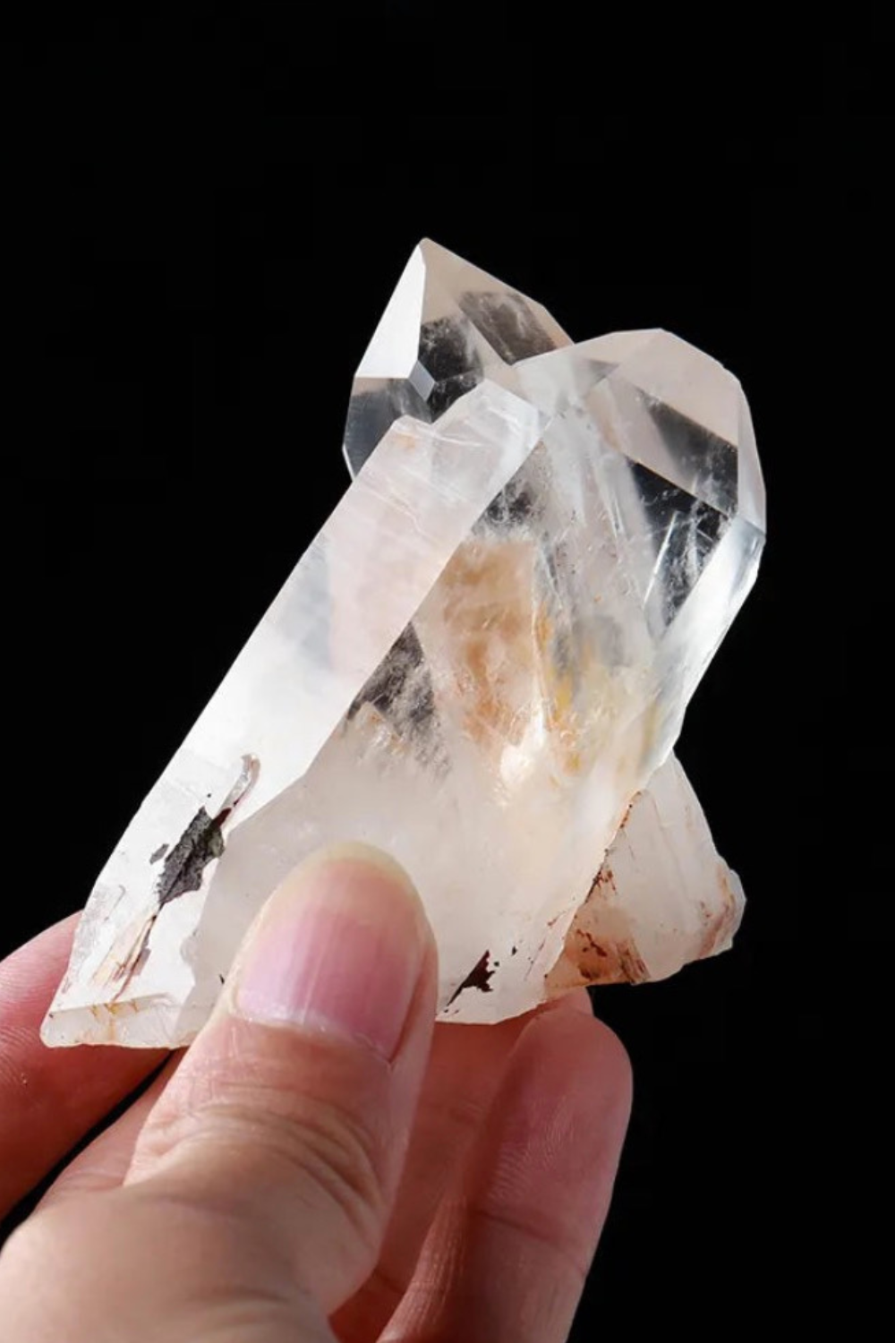 Natural Raw Clear Quartz Cluster