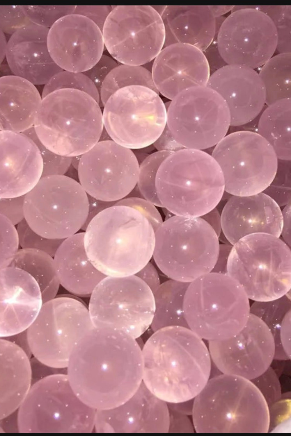 Natural Star Rose Quartz Sphere