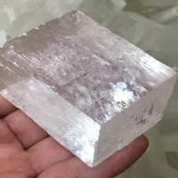 Natural Raw White Calcite Iceland Spar