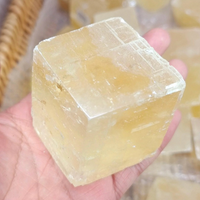 Natural Raw Yellow Calcite