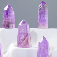 Natural Brazilian Amethyst Tower