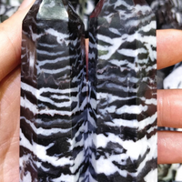 Natural Zebra Jasper Tower