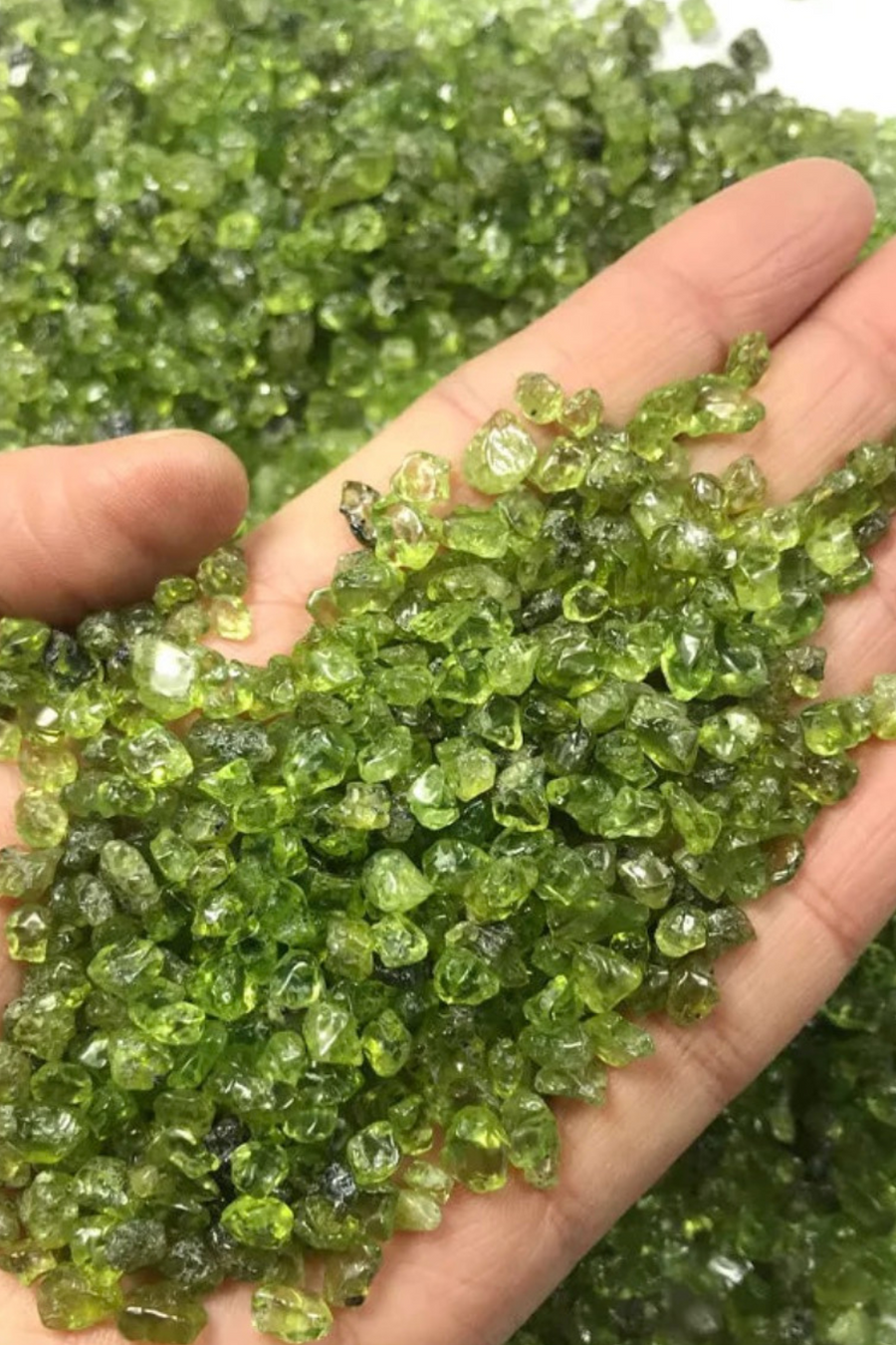 Natural Peridot Chip