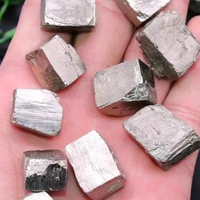 Natural High Density Pyrite Cube