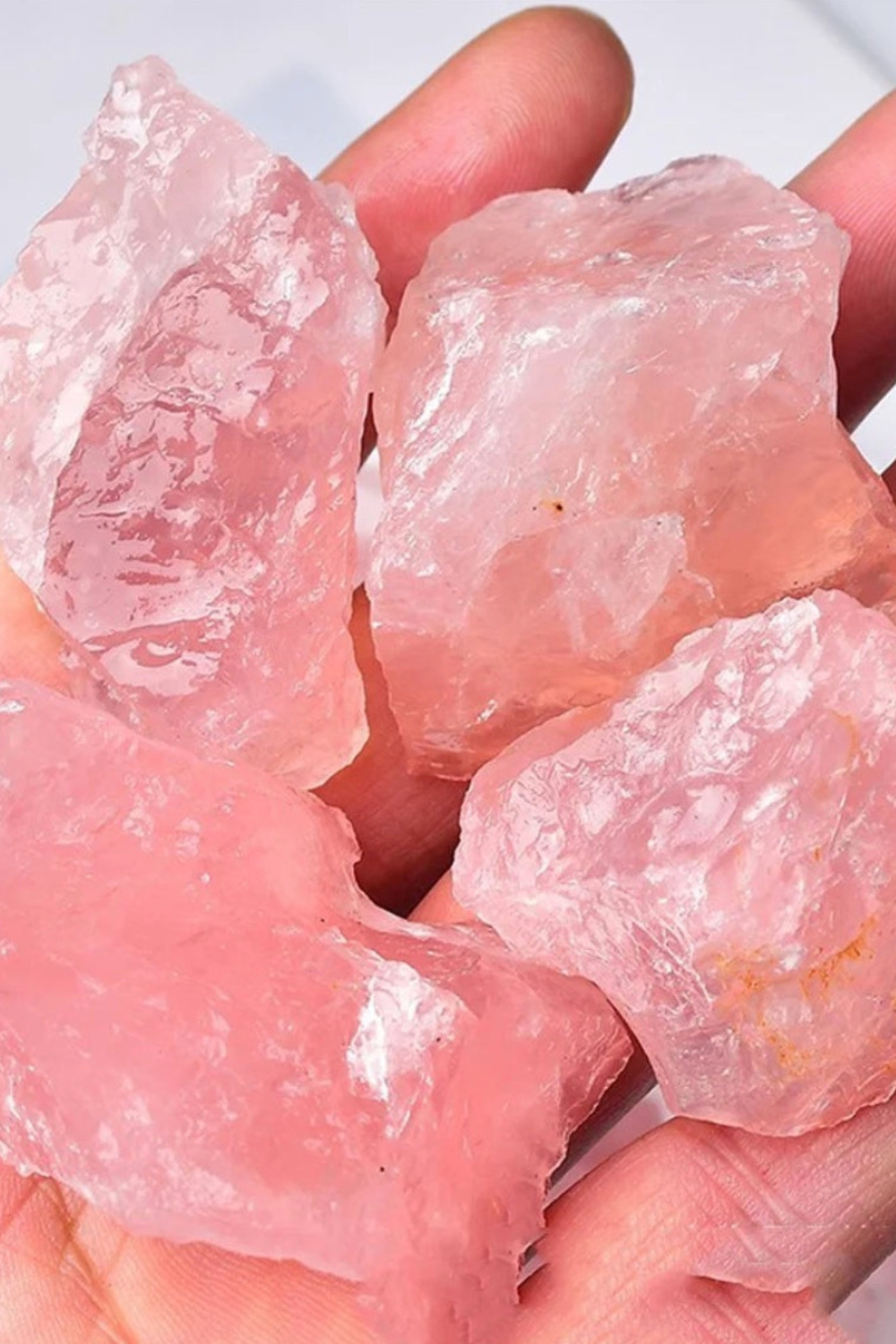 Natural Big Raw Rose Quartz