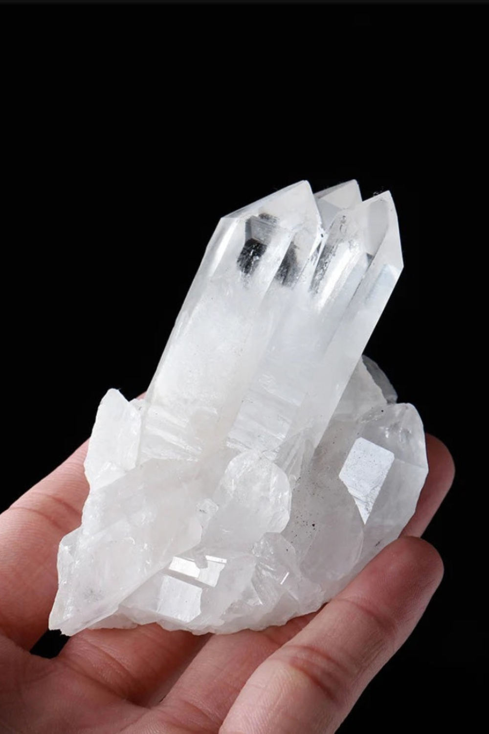 Natural Raw Clear Quartz Cluster