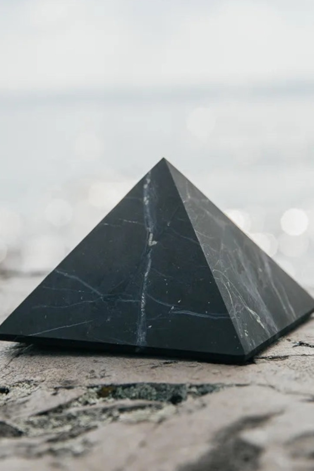 Natural Shungite Pyramid