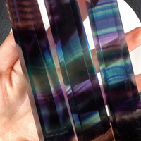 Natural Rainbow Fluorite Tower