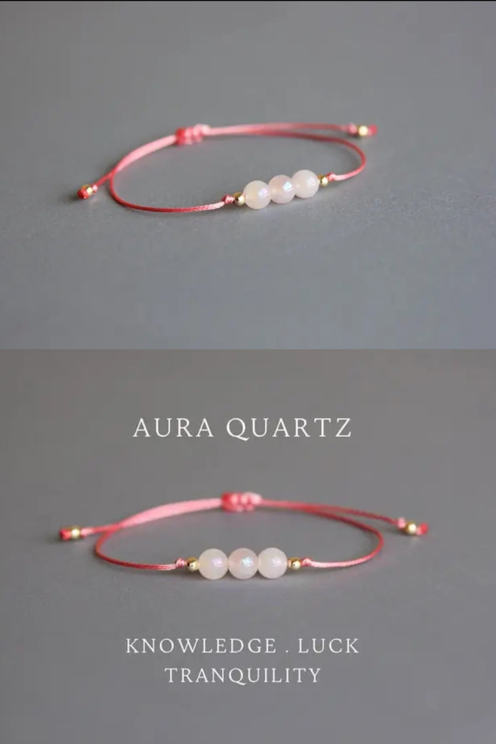 Aura Rose Quartz Bracelet